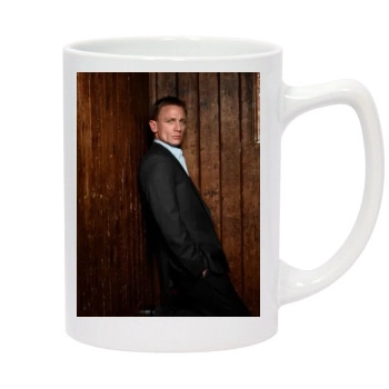 Daniel Craig 14oz White Statesman Mug