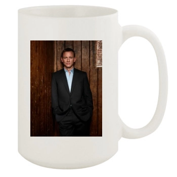 Daniel Craig 15oz White Mug