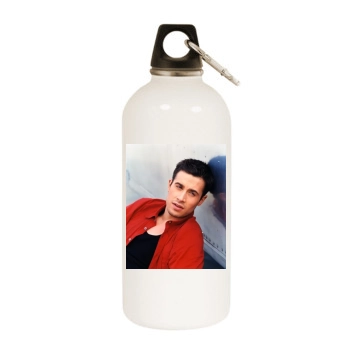 Freddie Prinze Jr White Water Bottle With Carabiner