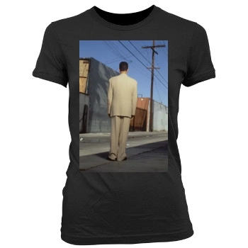 Tom Hanks Women's Junior Cut Crewneck T-Shirt