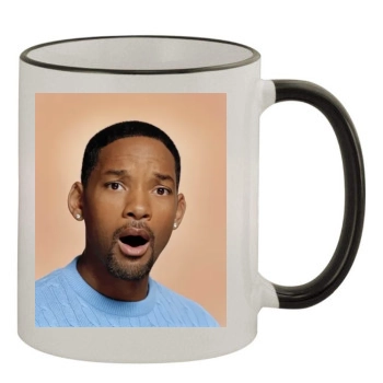 Will Smith 11oz Colored Rim & Handle Mug