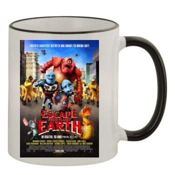 Zero Dark Thirty (2012) 11oz Colored Rim & Handle Mug