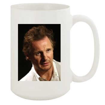 Liam Neeson 15oz White Mug