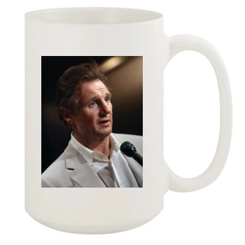 Liam Neeson 15oz White Mug