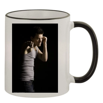 Channing Tatum 11oz Colored Rim & Handle Mug