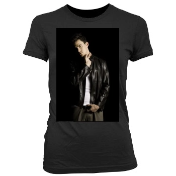 Channing Tatum Women's Junior Cut Crewneck T-Shirt