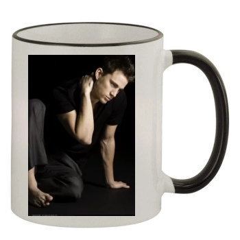 Channing Tatum 11oz Colored Rim & Handle Mug