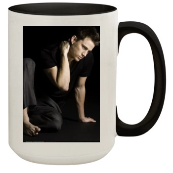 Channing Tatum 15oz Colored Inner & Handle Mug