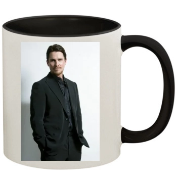 Christian Bale 11oz Colored Inner & Handle Mug