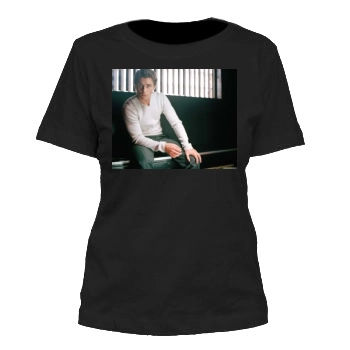 Christian Bale Women's Cut T-Shirt