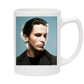 Christian Bale 14oz White Statesman Mug