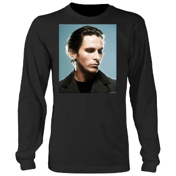 Christian Bale Men's Heavy Long Sleeve TShirt