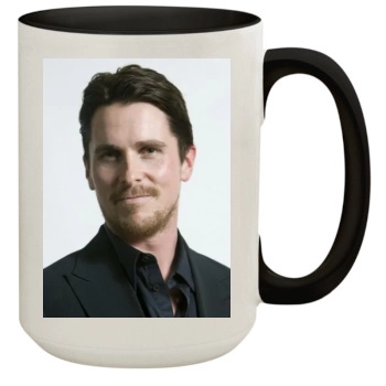 Christian Bale 15oz Colored Inner & Handle Mug