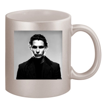 Christian Bale 11oz Metallic Silver Mug