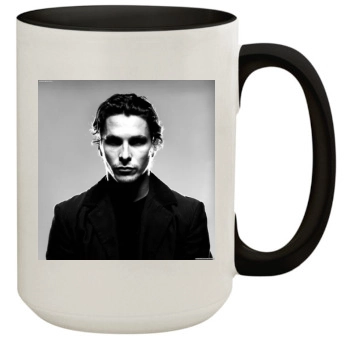 Christian Bale 15oz Colored Inner & Handle Mug