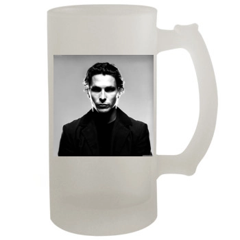 Christian Bale 16oz Frosted Beer Stein