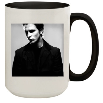 Christian Bale 15oz Colored Inner & Handle Mug