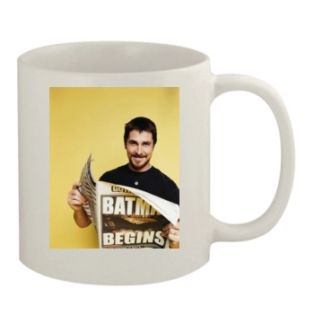 Christian Bale 11oz White Mug