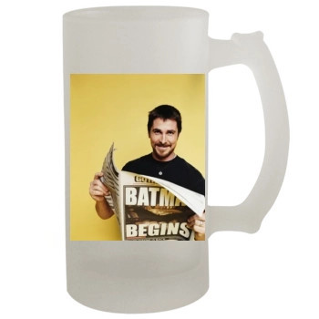 Christian Bale 16oz Frosted Beer Stein