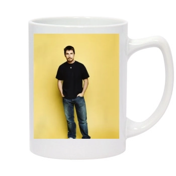 Christian Bale 14oz White Statesman Mug