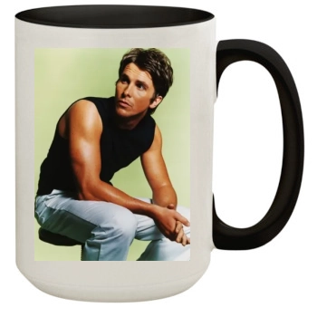 Christian Bale 15oz Colored Inner & Handle Mug