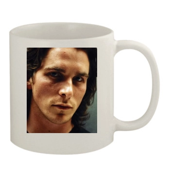 Christian Bale 11oz White Mug