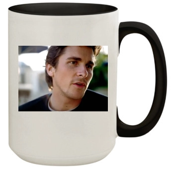 Christian Bale 15oz Colored Inner & Handle Mug