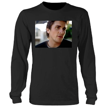 Christian Bale Men's Heavy Long Sleeve TShirt