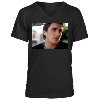 Christian Bale Men's V-Neck T-Shirt