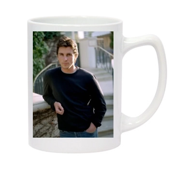 Christian Bale 14oz White Statesman Mug