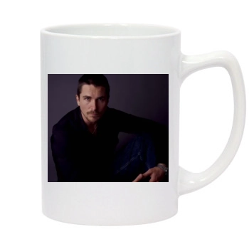 Christian Bale 14oz White Statesman Mug