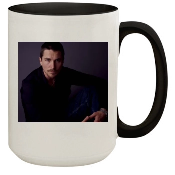 Christian Bale 15oz Colored Inner & Handle Mug