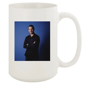 Christian Bale 15oz White Mug