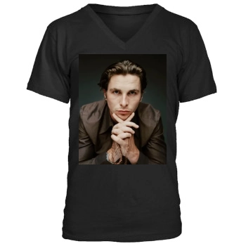 Christian Bale Men's V-Neck T-Shirt