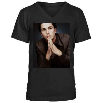 Christian Bale Men's V-Neck T-Shirt