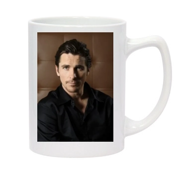 Christian Bale 14oz White Statesman Mug