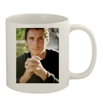 Christian Bale 11oz White Mug