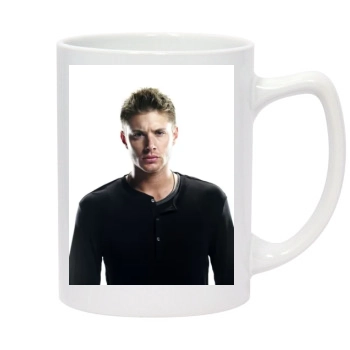 Jensen Ackles 14oz White Statesman Mug