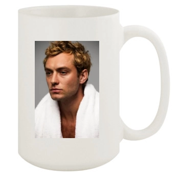 Jude Law 15oz White Mug