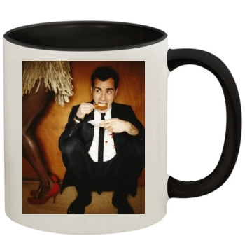 Justin Theroux 11oz Colored Inner & Handle Mug