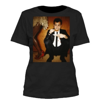 Justin Theroux Women's Cut T-Shirt