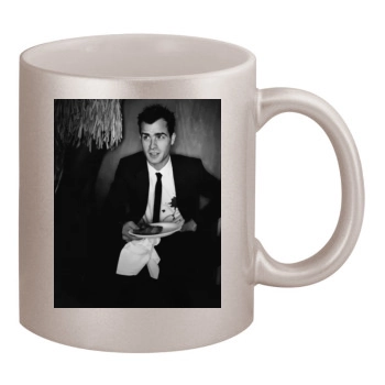 Justin Theroux 11oz Metallic Silver Mug