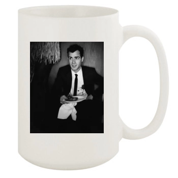 Justin Theroux 15oz White Mug