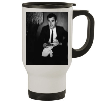 Justin Theroux Stainless Steel Travel Mug