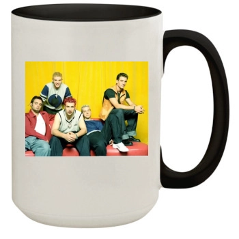 NSYNC 15oz Colored Inner & Handle Mug