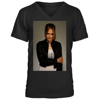 Rachel Blanchard Men's V-Neck T-Shirt