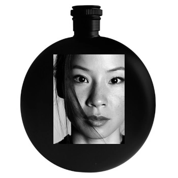 Lucy Liu Round Flask