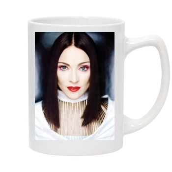 Madonna 14oz White Statesman Mug