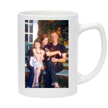 Rene Russo 14oz White Statesman Mug