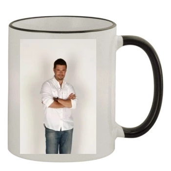 Carlos Bernard 11oz Colored Rim & Handle Mug